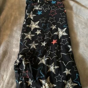 Lularoe TC Star Americana Leggings